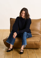 Trui Blauw-Stormy Pullover
