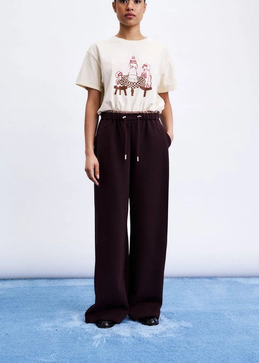 Broek Bordeaux- Koya Pantalon