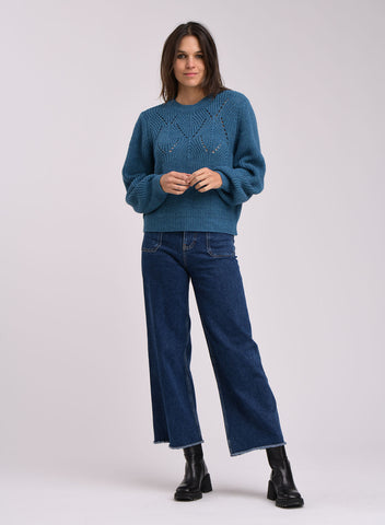 Trui Blauw-Zixi Pull