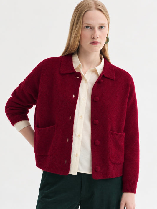 Vest Bordeaux-Polo Jacket