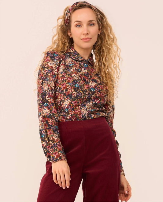 Bloes Bloem-Classic Blouse Fleurs  (Fairtrade)