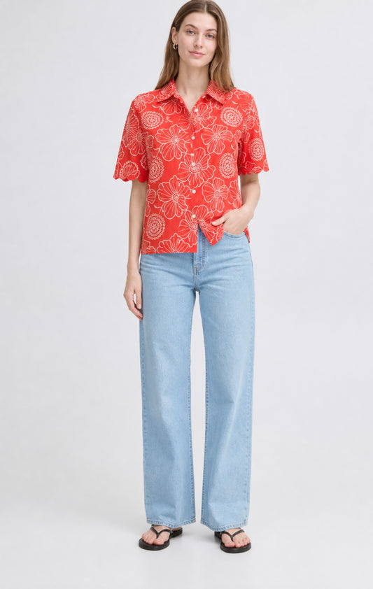 Bloes Broderie-Montmartre Blouse (Fairtrade)