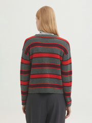 Trui Streep-Striped Wool Sweater