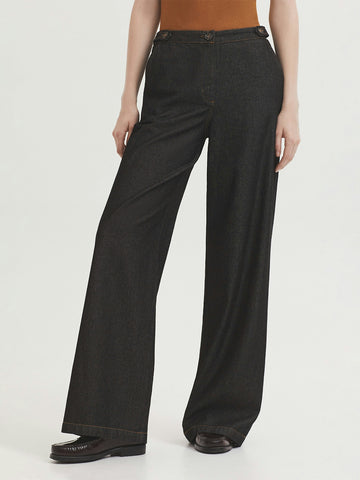 Jeans Blauw/Grijs-Grey Denim Pants