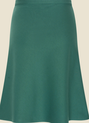 Rok Groen-A Line Skirt Forest Green Punty (Fairtrade)