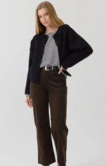 Vest Zwart-Chloee Cardigan