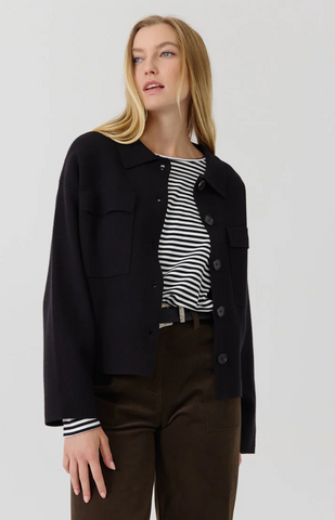 Vest Zwart-Chloee Cardigan