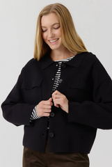 Vest Zwart-Chloee Cardigan