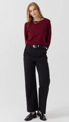 Trui Bordeaux-Virginie Pull