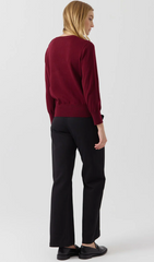 Trui Bordeaux-Virginie Pull