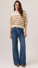 Trui Streep Bruin-Dado Pull