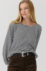 Trui Streep Grijs-Stella Sweat