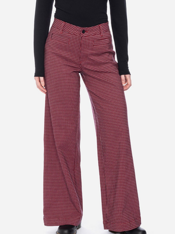 Broek Print Rood/Roze-Lacy CVE