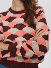 Trui Print-Nulila Pullover