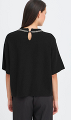 Trui Zwart-Dorise Top