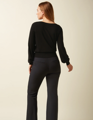 Trui Zwart-Audrey Bell Top Azzy