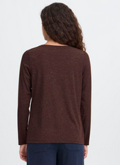 Top Bruin Glitter-Rebel LS