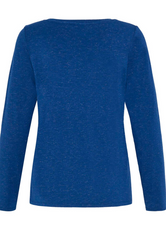 Top Blauw Glitter-Rebel LS