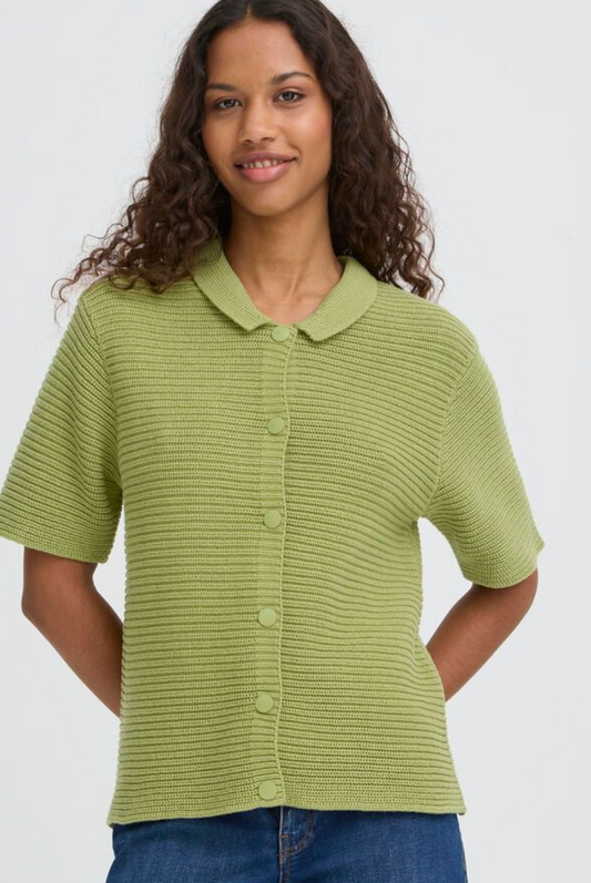 Vest Groen-Demue Cardigan