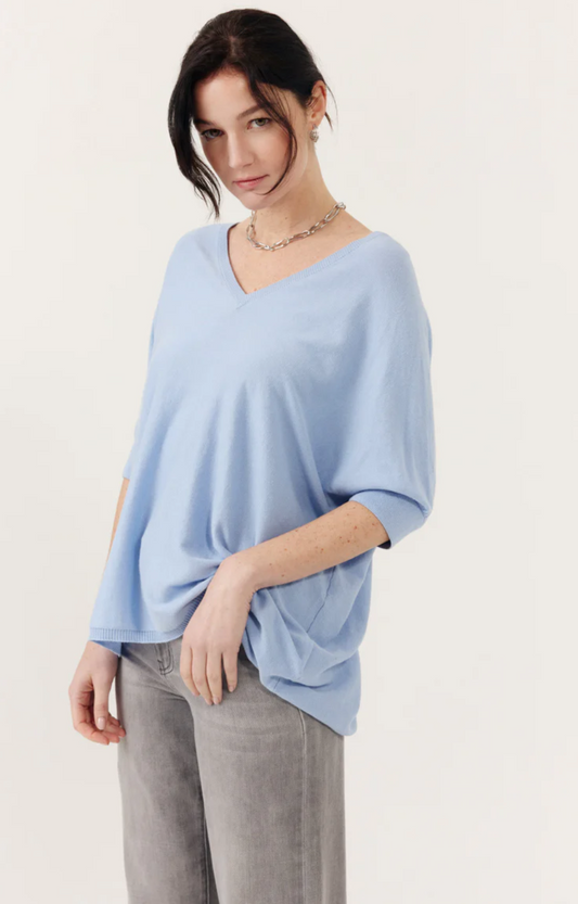 Trui Blauw-Pull Hesalia