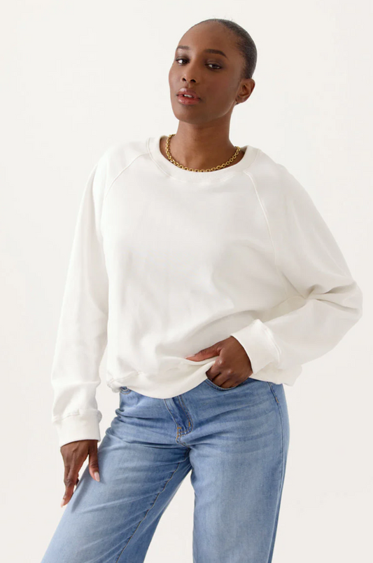 Trui Wit-Sweat Alione