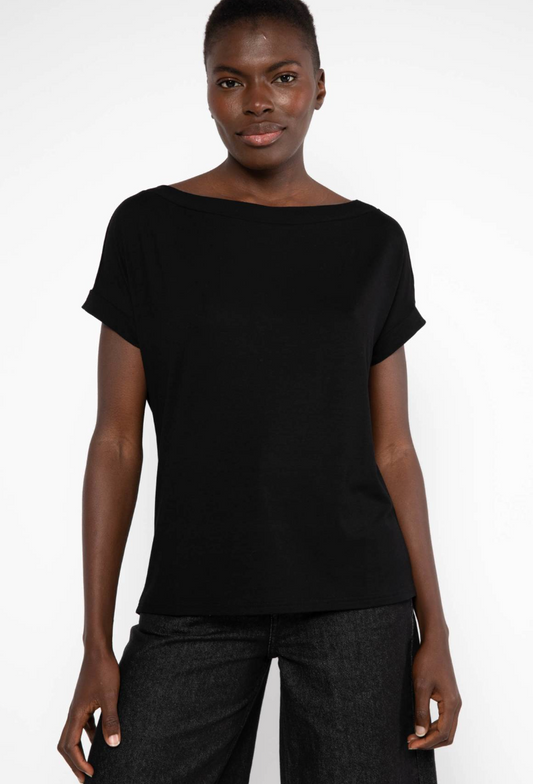 Top Zwart-Flowgirl T-Shirt