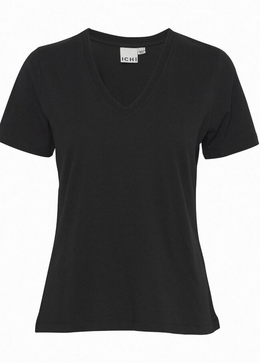 Top Zwart-Palmer V-Neck