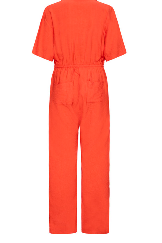 Broekpak Rood-Fazima Jumpsuit