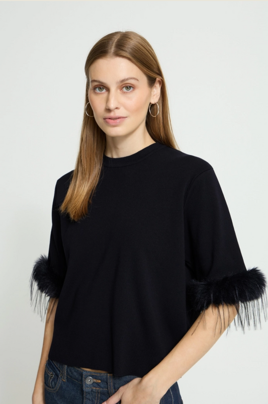 Top Zwart-Dalisse Pull