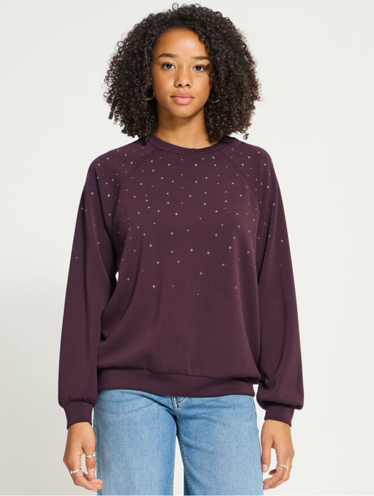 Trui Bordeaux-Amias Sweater
