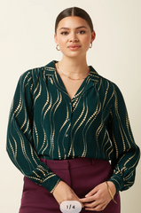 Bloes Print-Bella Blouse Twirl