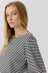 Trui Streep Grijs-Stella Sweat