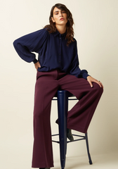 Broek Bordeaux-Chloe Pants Malone