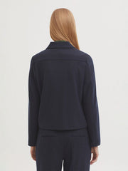 Jas Ruit-Window Check Zipper Jacket
