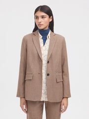 Colbert Ruit-Houndstooth Blazer