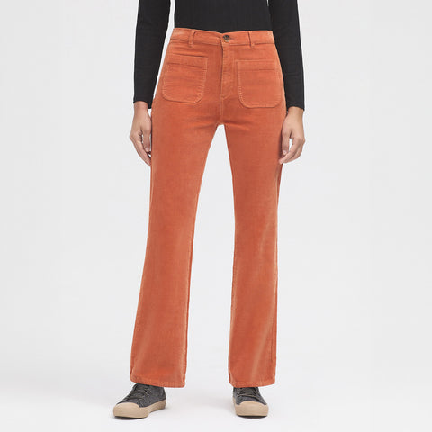 Broek Rib-Microcorduroy Pants