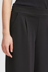 Broek Zwart-Kate Sus Long Wide Pantalon