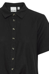 Bloes Zwart-Lino Shirt