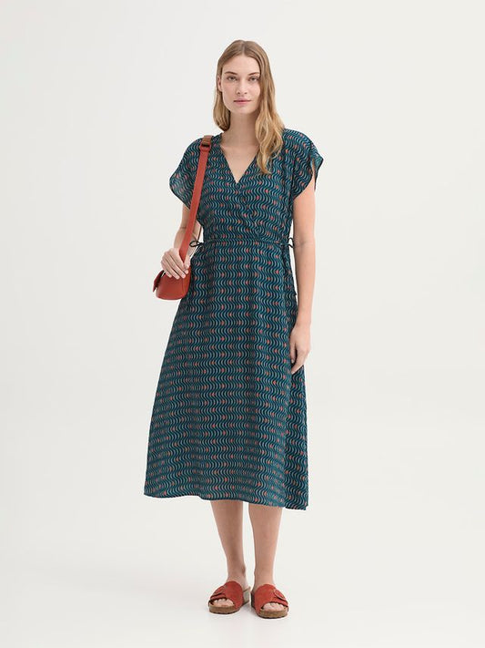 Jurk Print-Hellenic Waves Dress