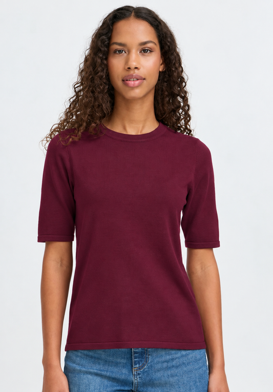 Top Bordeaux-Luls Pullover