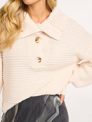Trui Creme-Ermite Pullover