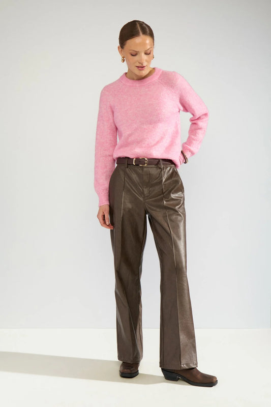 Trui Wol Roze-Nuriette