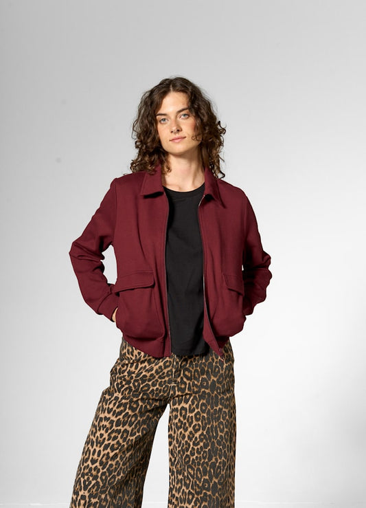 Vest Bordeaux-Cargo Play Jacket (Gots Organic)