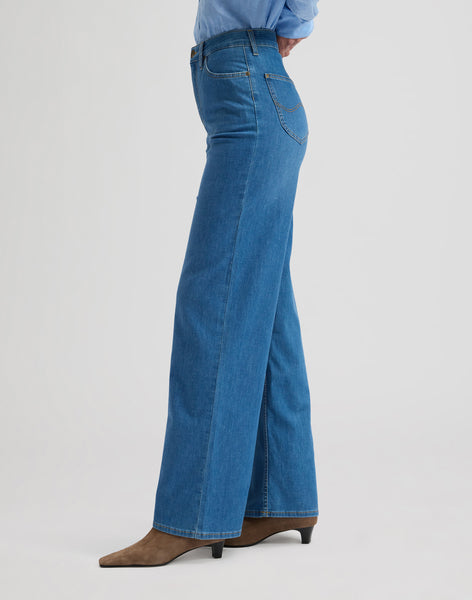 Jeans Wijd- Dye Star Stella A Line High Waist Leg