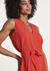 Broekpak Rood-Lomee Jumpsuit