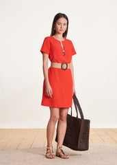 Jurk Rood-Pompei Robe