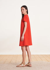 Jurk Rood-Pompei Robe