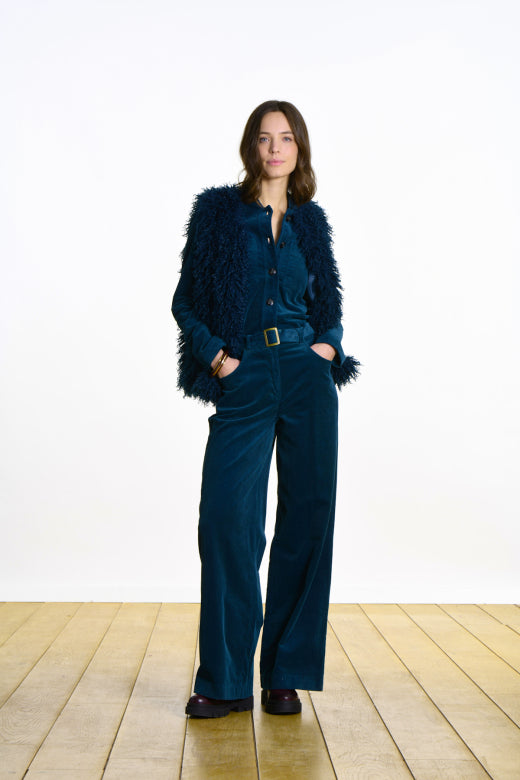 Broek Petrol-Globus Pantalon