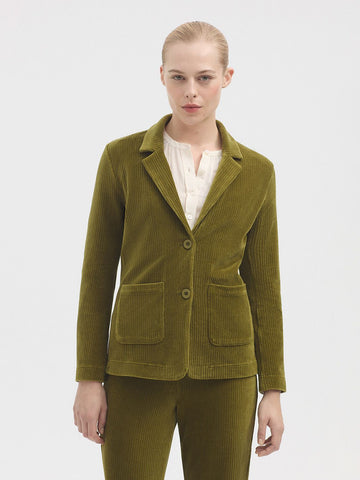 Colbert Rib-Stretch Corduroy Blazer