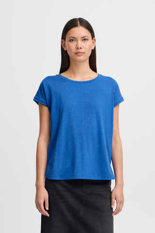 Top Blauw-Rebel Top